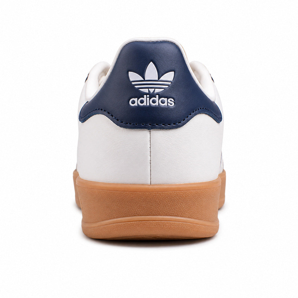 Adidas Gazelle Bold blanco gris detalle talón marino adidas