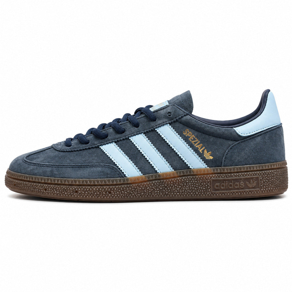Adidas Handball Spezial ante azul grisáceo azul cielo lateral izquierdo suela goma