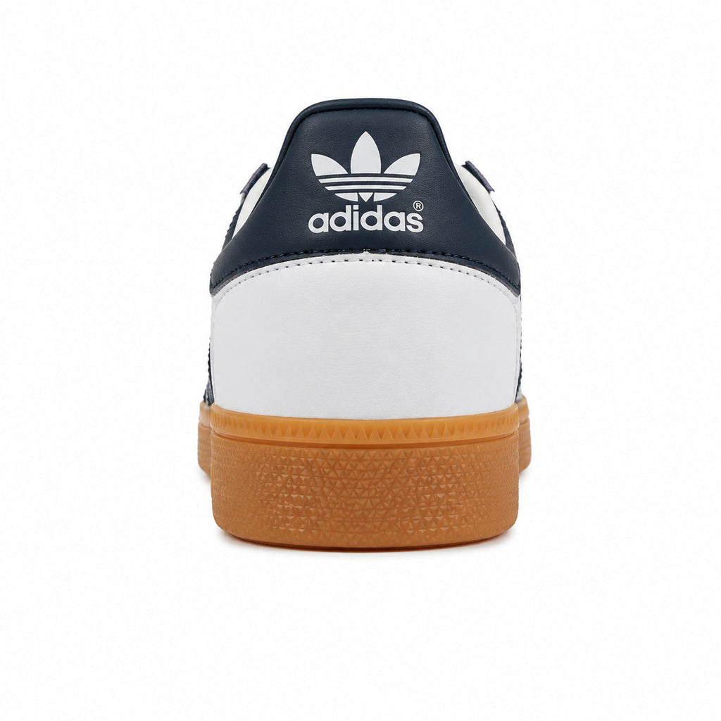 Adidas Handball Spezial blanco marino detalle contrafuerte trasero