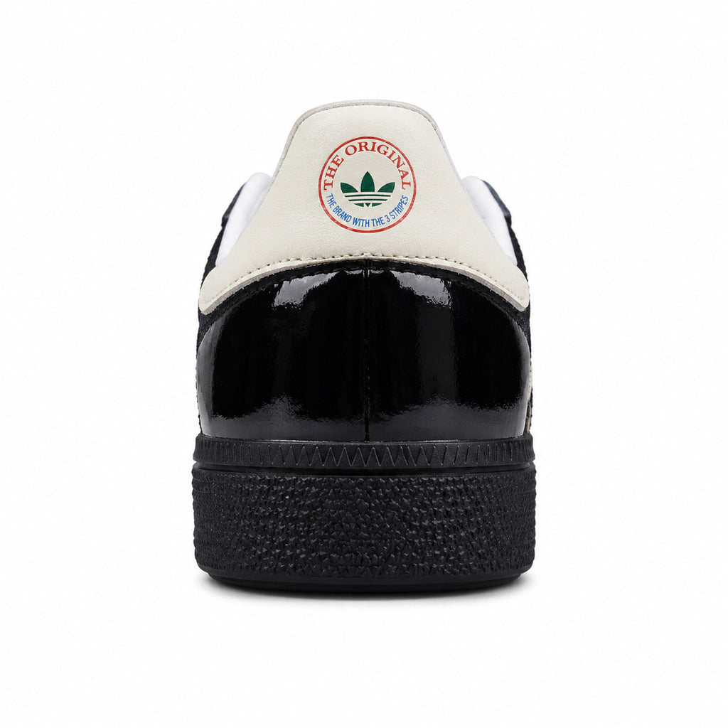 Adidas Handball Spezial charol negro detalle talón vintage the original