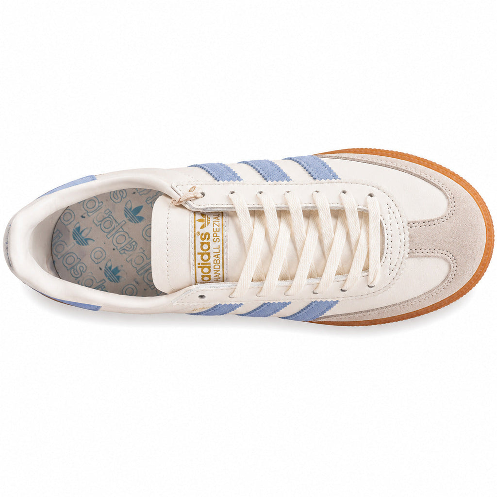 Adidas Handball Spezial crema azul cielo vista superior plantilla
