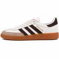 Adidas Handball Spezial crema marrón oscuro ante lateral izquierdo suela goma