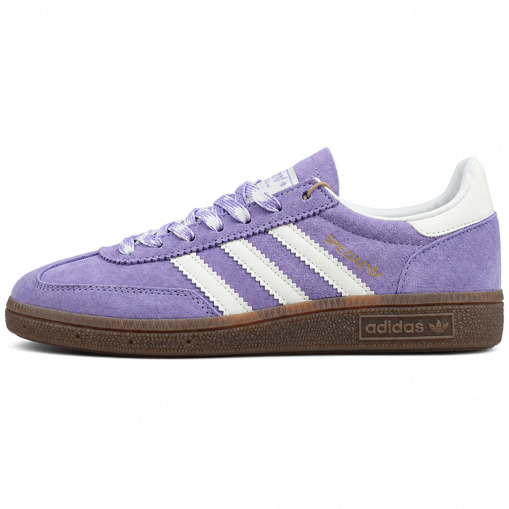 Adidas Handball Spezial ante lila blanco vista lateral derecha