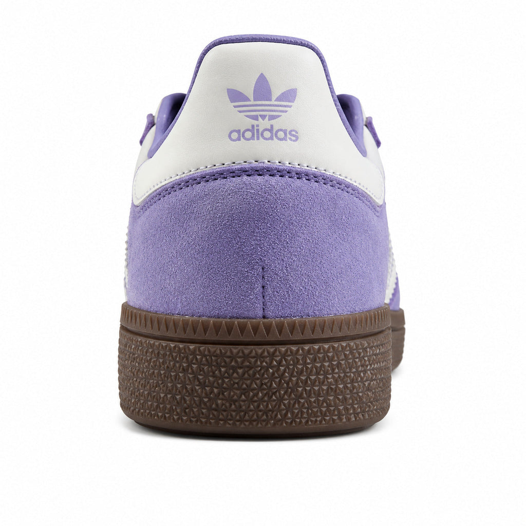 Adidas Handball Spezial ante lila blanco detalle talón suela goma