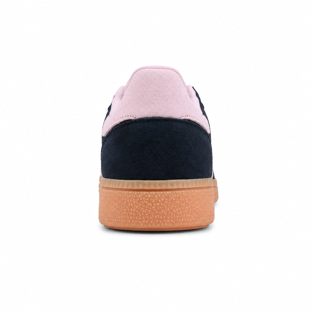 Adidas Handball Spezial ante marino rosa detalle talón suela goma