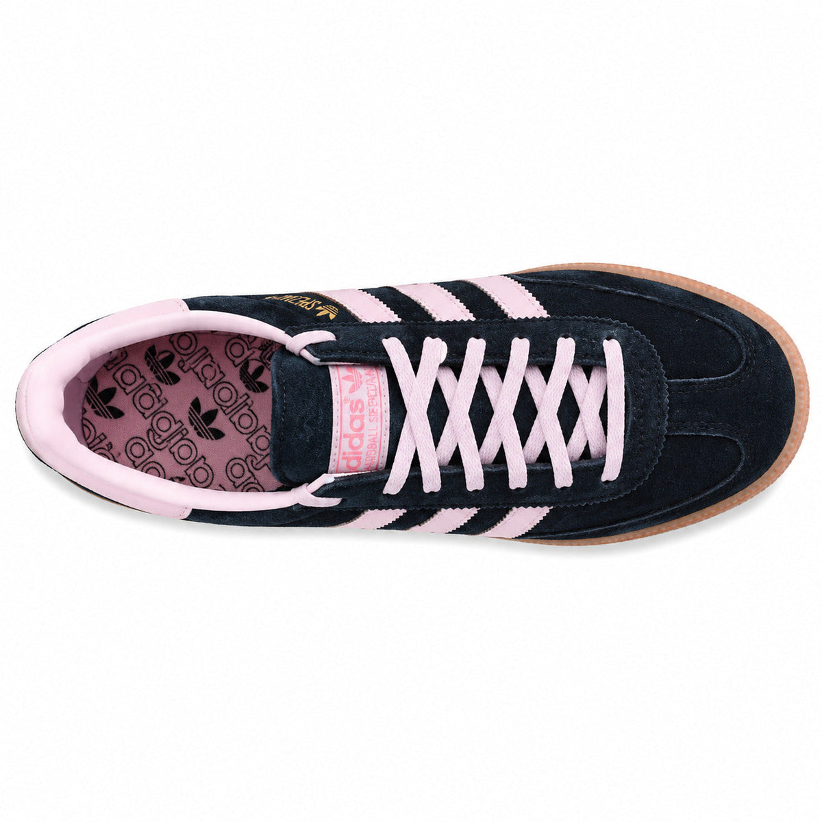 Adidas Handball Spezial ante marino rosa vista superior cordones