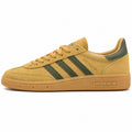 Adidas Handball Spezial ante mostaza verde oscuro lateral izquierdo suela goma
