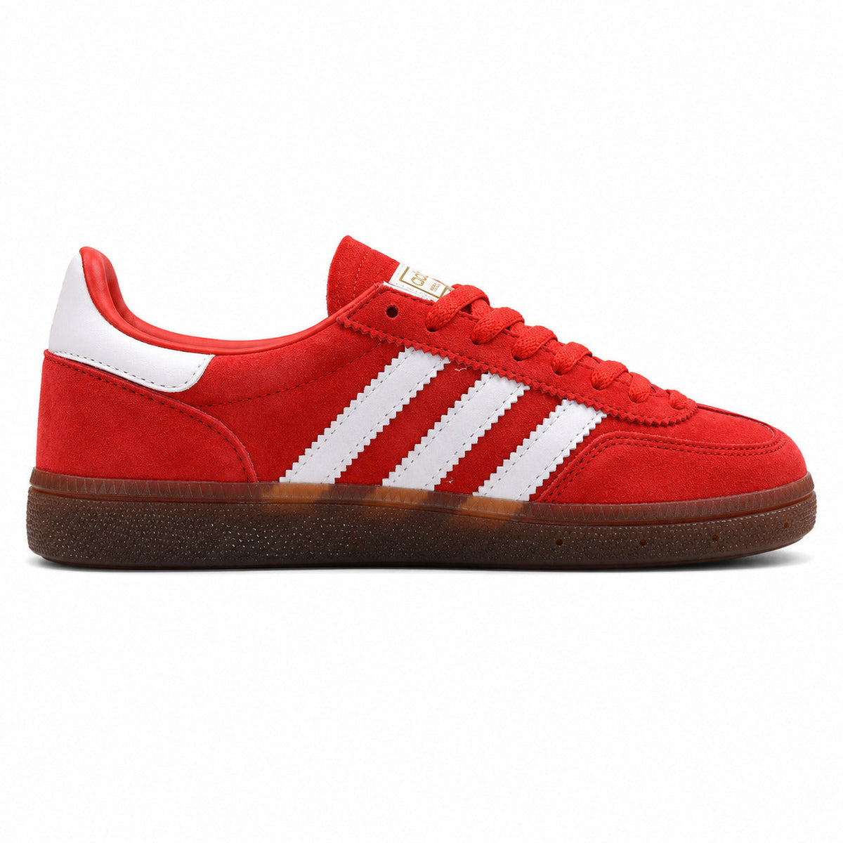 Adidas Handball Spezial ante rojo blanco vista lateral izquierda