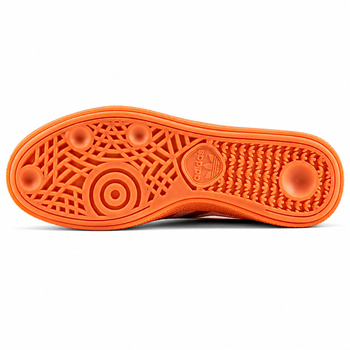 Adidas Handball Spezial salmón negro suela naranja inferior