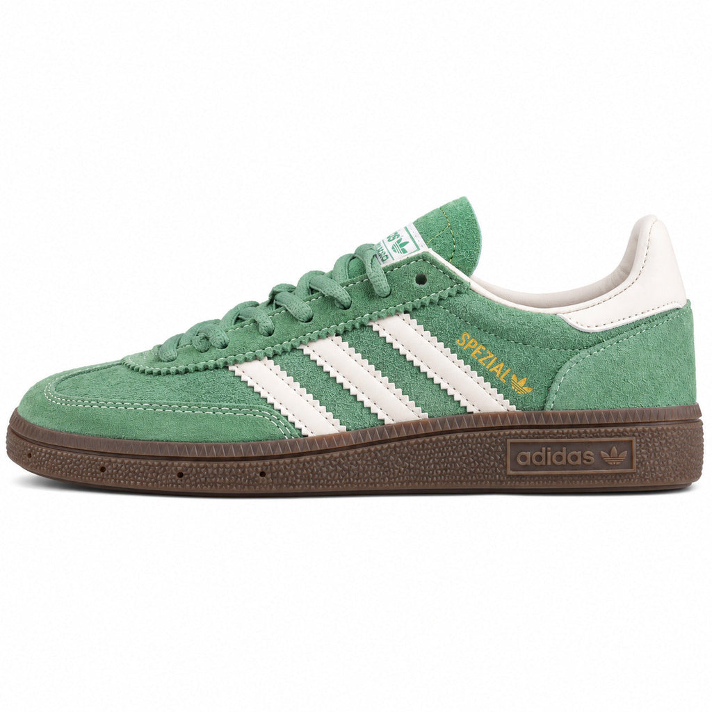 Adidas Handball Spezial ante verde crema vista lateral derecha