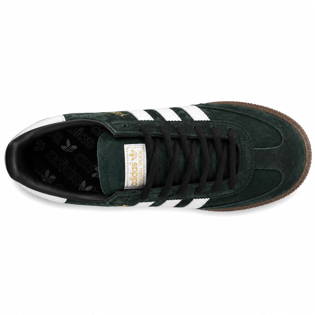 Adidas Handball Spezial ante verde oscuro blanco vista superior plantilla