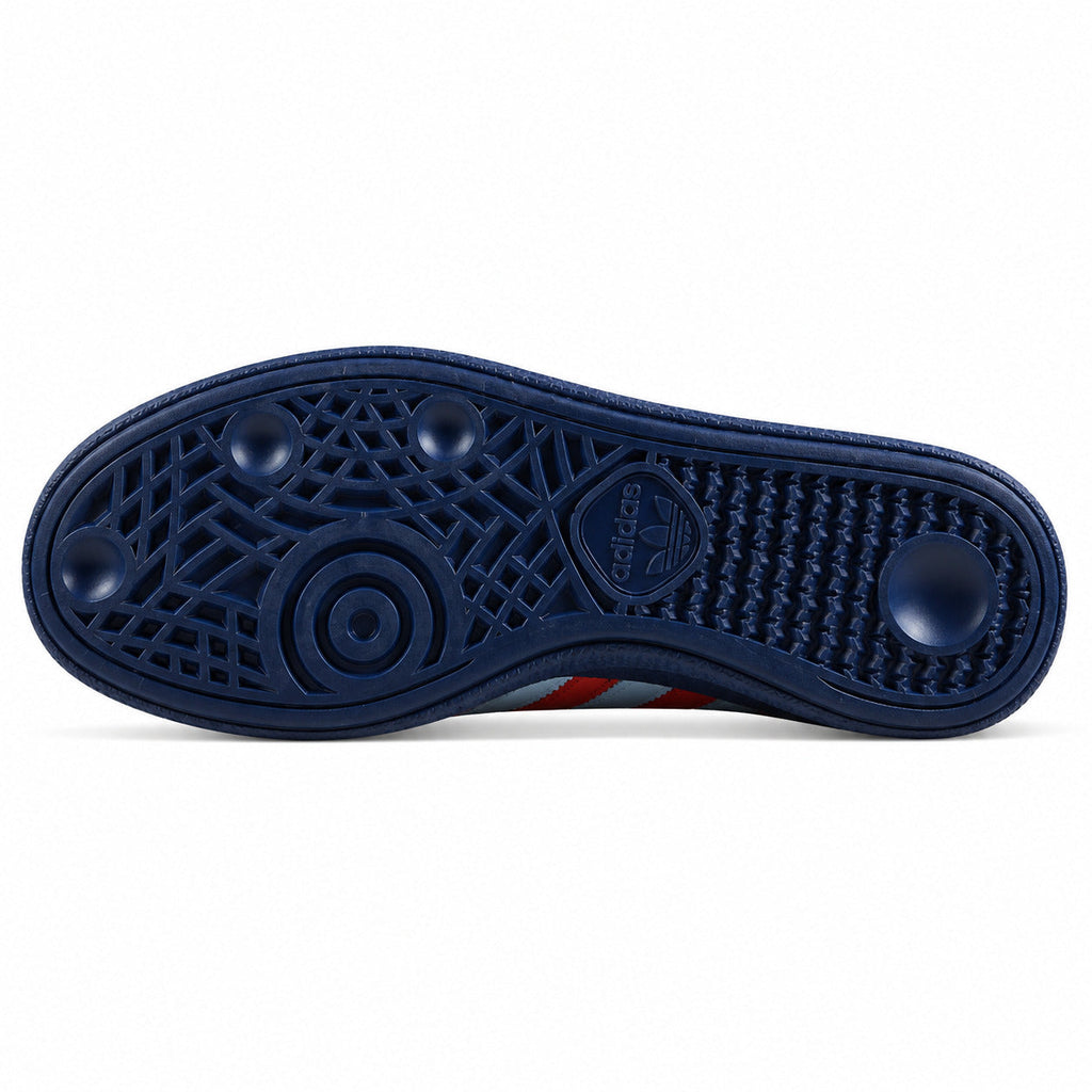 Adidas Handball Spezial x CP Company azul rojo suela marino vista inferior