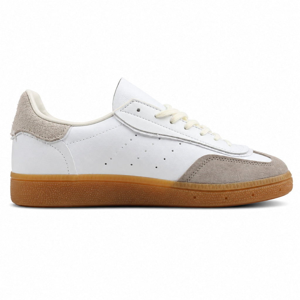 Adidas Handball Spezial x Invincible cuero blanco beige vista lateral izquierda