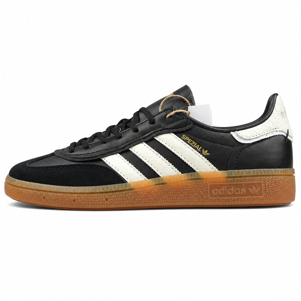 Adidas Handball Spezial x Invincible cuero negro crema vista lateral derecha