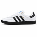 Adidas Samba OG blanco negro suela negra lateral izquierdo