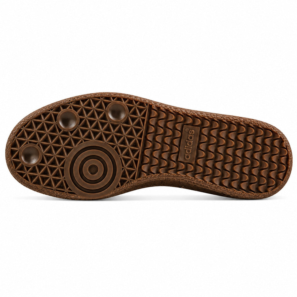 Adidas Samba OG pelo potro vaca suela inferior goma marrón