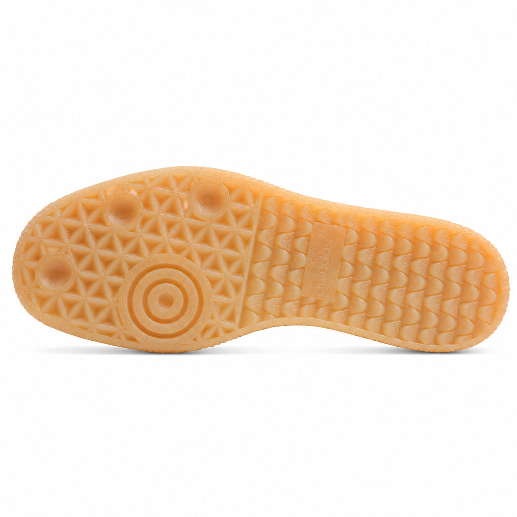 Adidas Sambae W gris hielo suela plataforma goma ámbar vista inferior