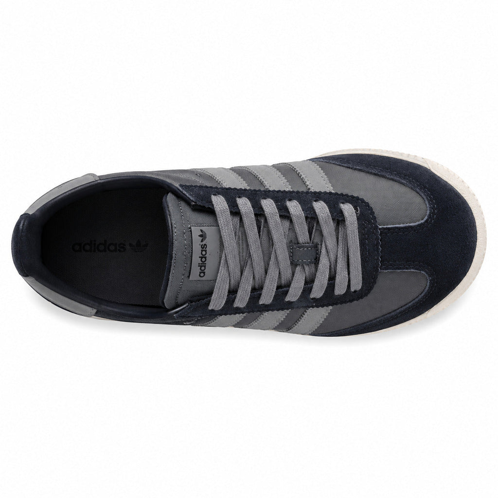 Adidas SL 72 RTN gris marino azul royal cordones gris plantilla adidas originals vista superior