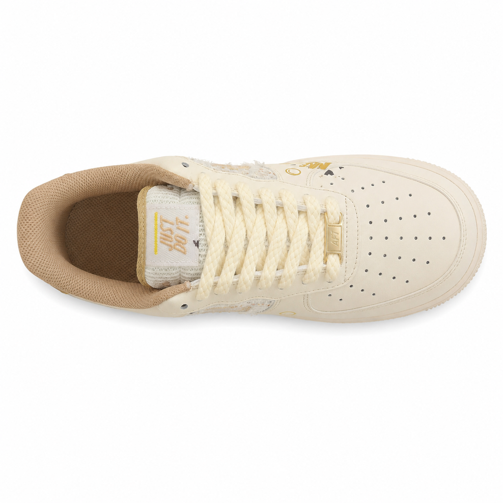 Nike Air Force 1 Low Catch Me Pop Star vista superior plantilla