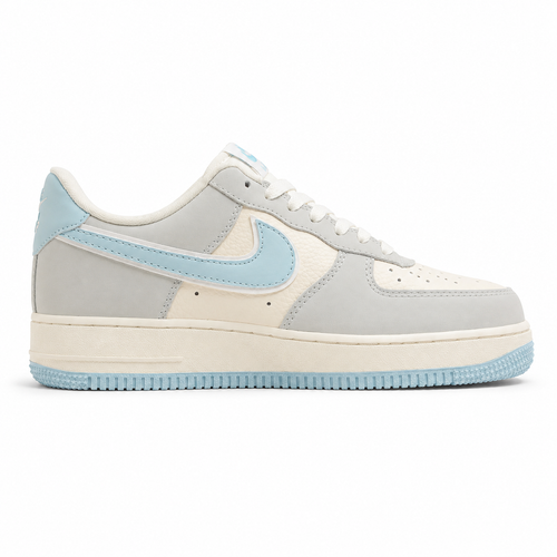 Nike Air Force 1 Low Nezha beige azul cielo lateral derecha