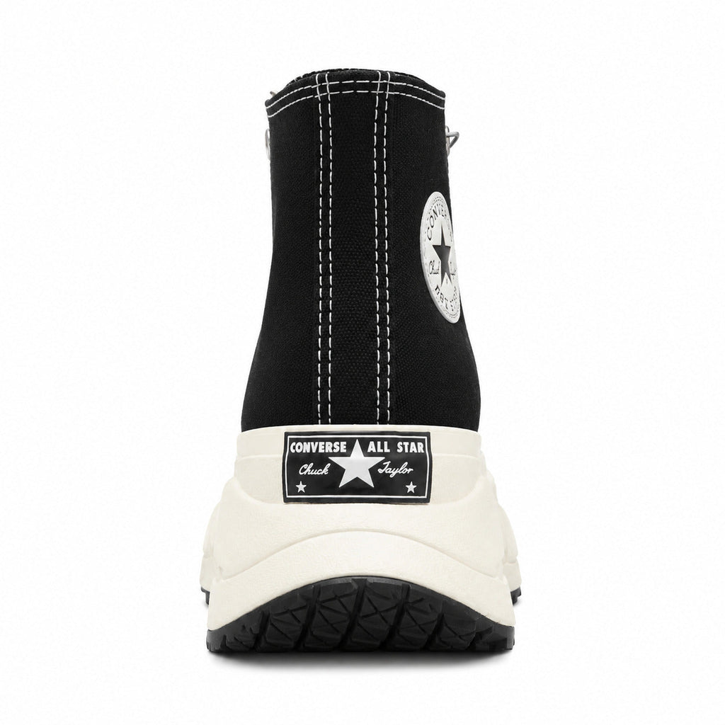 Converse Chuck 70 AT-CX Hi negro crudo detalle talón plataforma