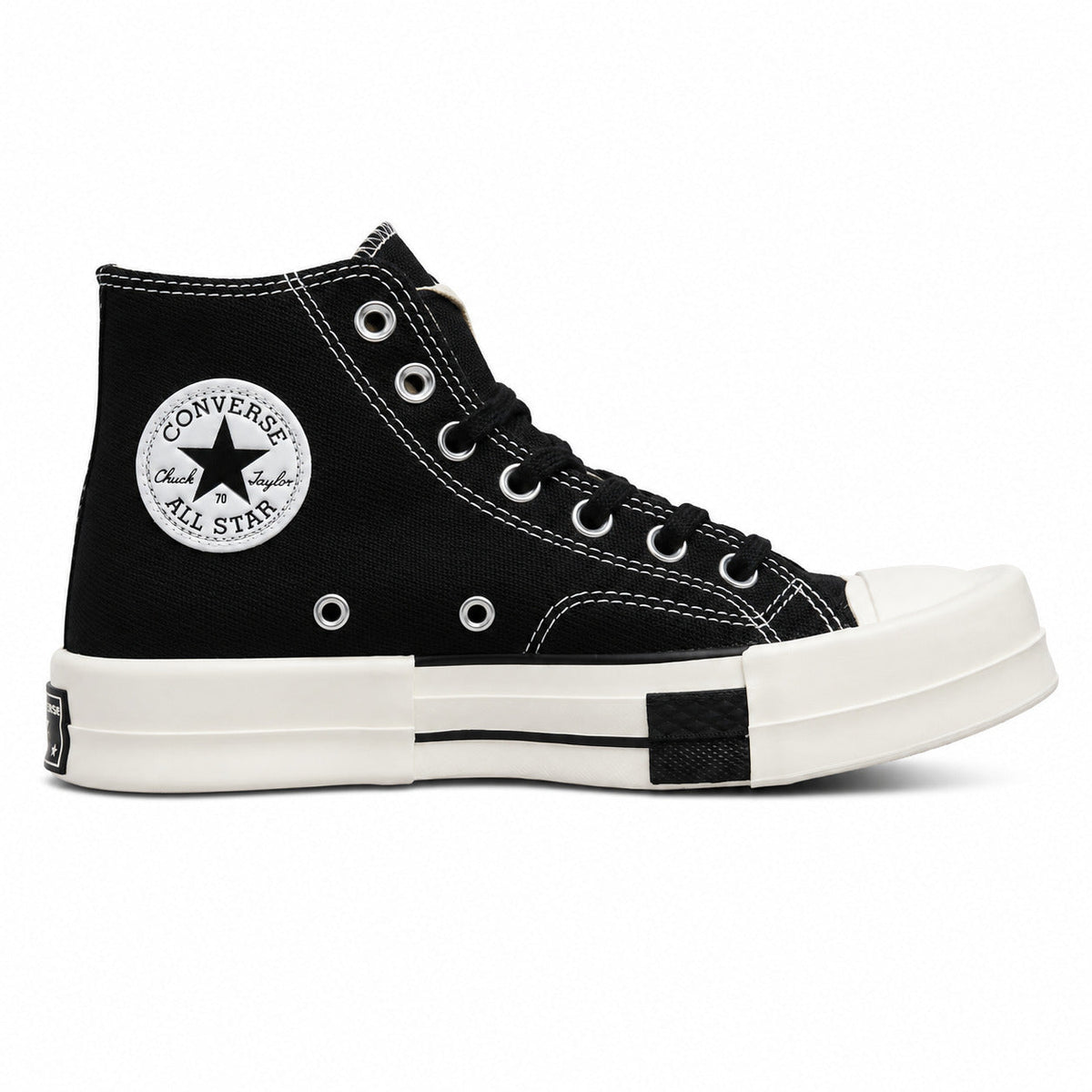 Chuck 70 Plus HI Zwart / Wit