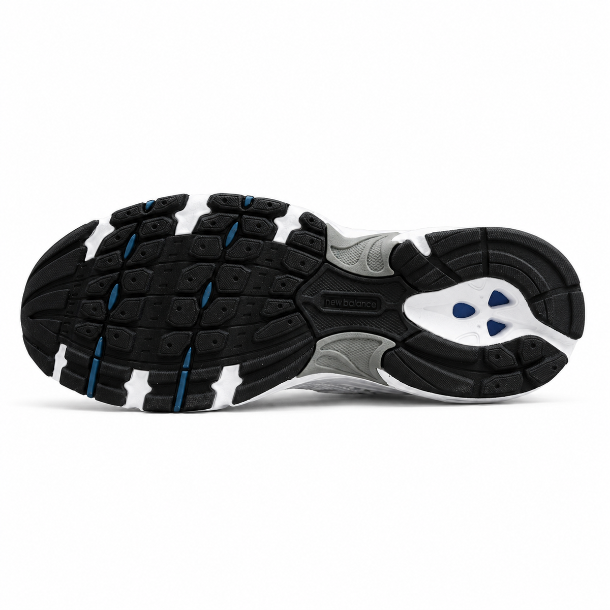 NB 530 Wit / Marineblauw