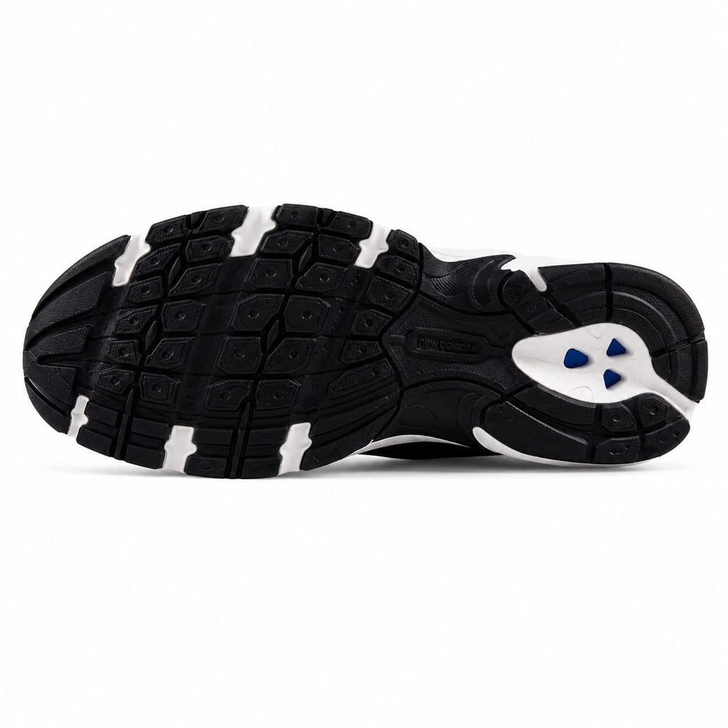 New Balance 530 blanco lila suela inferior negra