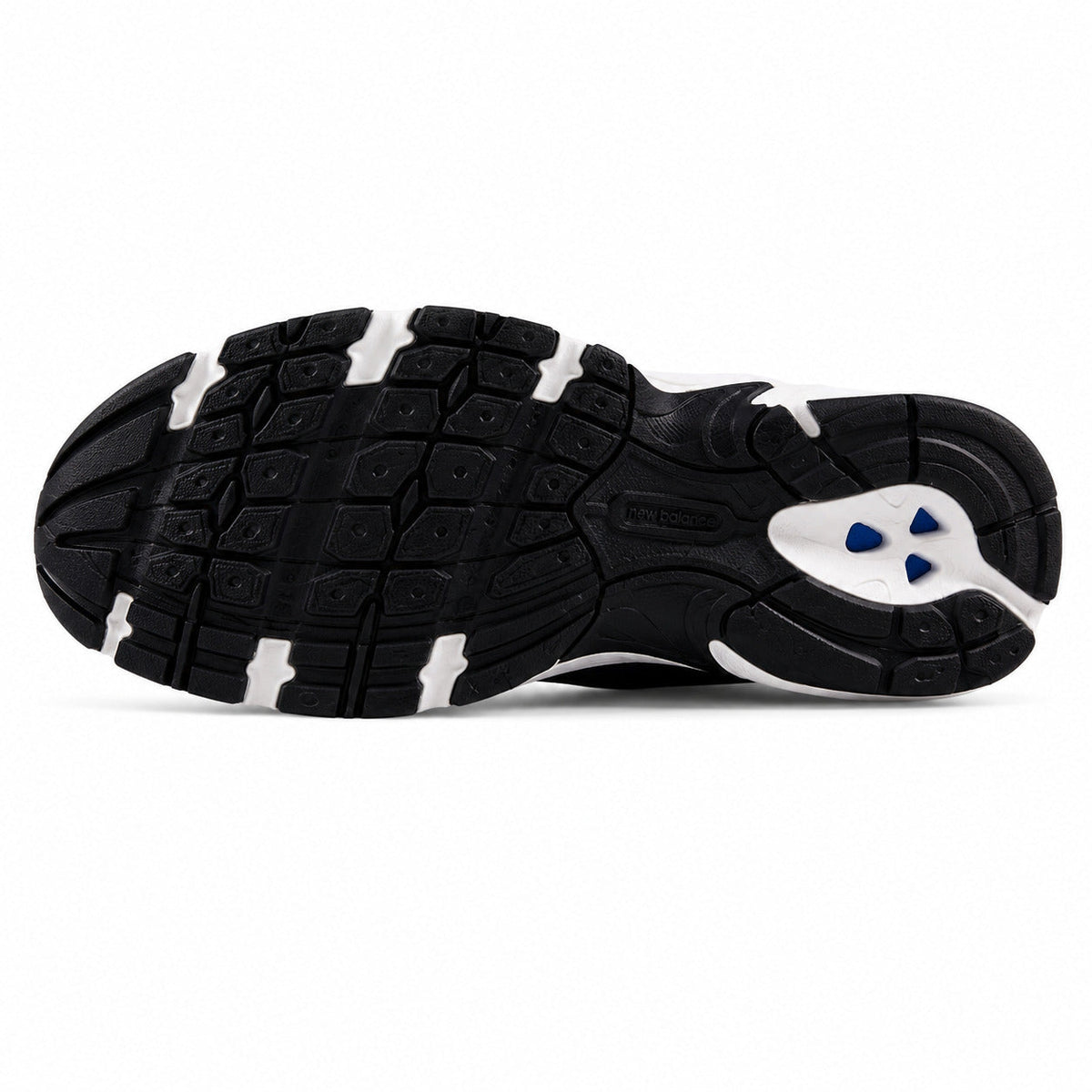 New Balance 530 blanco lila suela inferior negra