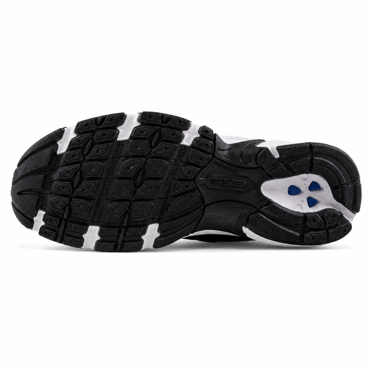 New Balance 530 blanco negro plata suela inferior negra