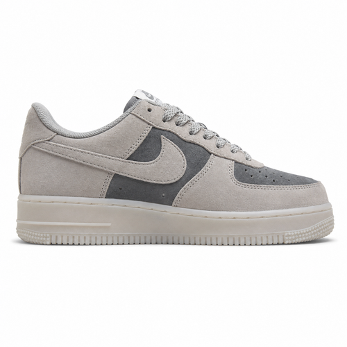 Nike Air Force 1 07 gris claro wolf grey suede lateral derecha