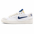 Nike Blazer Low 77 blanco azul marino lateral izquierda