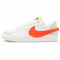 Nike Blazer Low 77 blanco naranja lima lateral izquierda