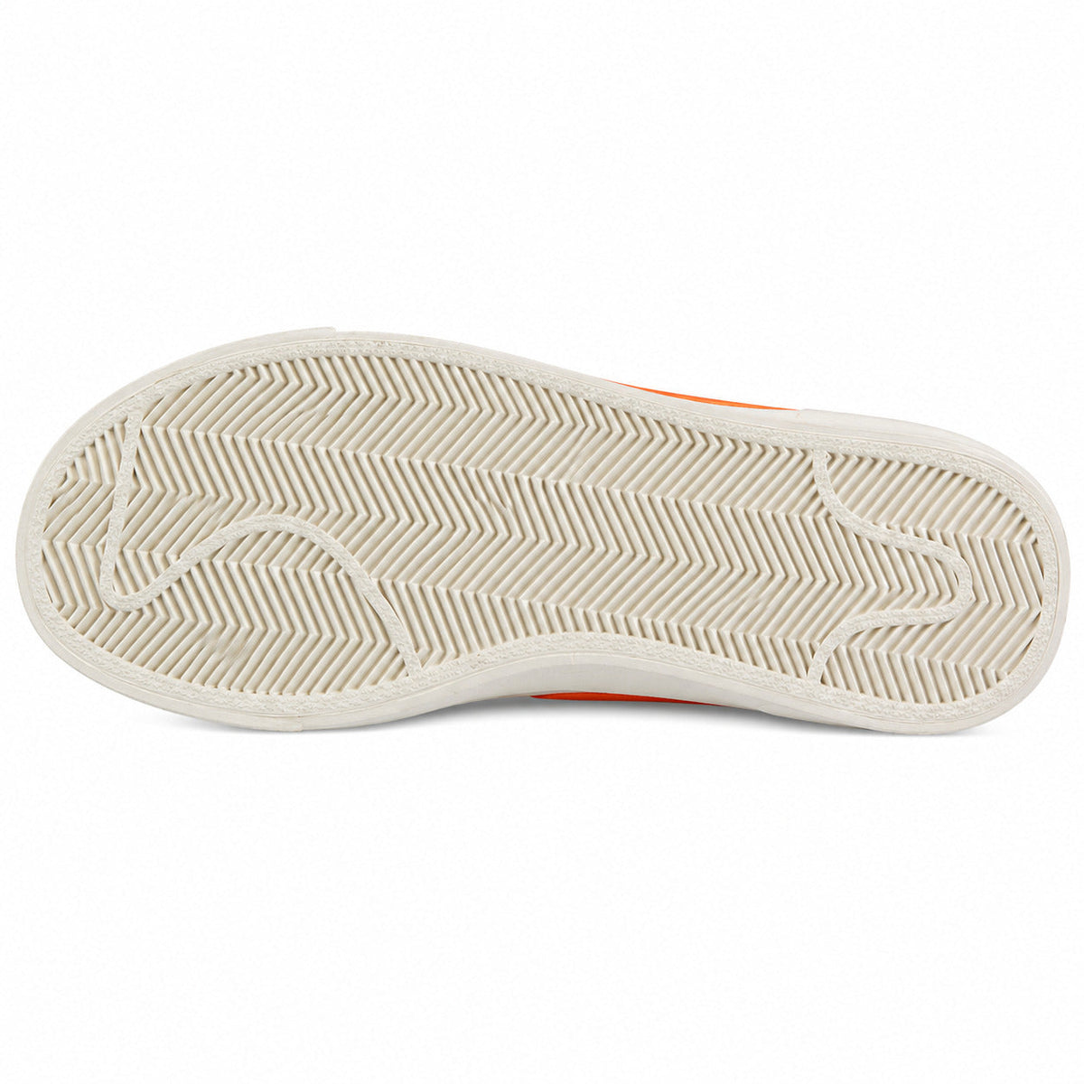 Nike Blazer Low 77 blanco naranja detalle suela