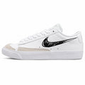 Nike Blazer Low 77 blanco negro lateral izquierda