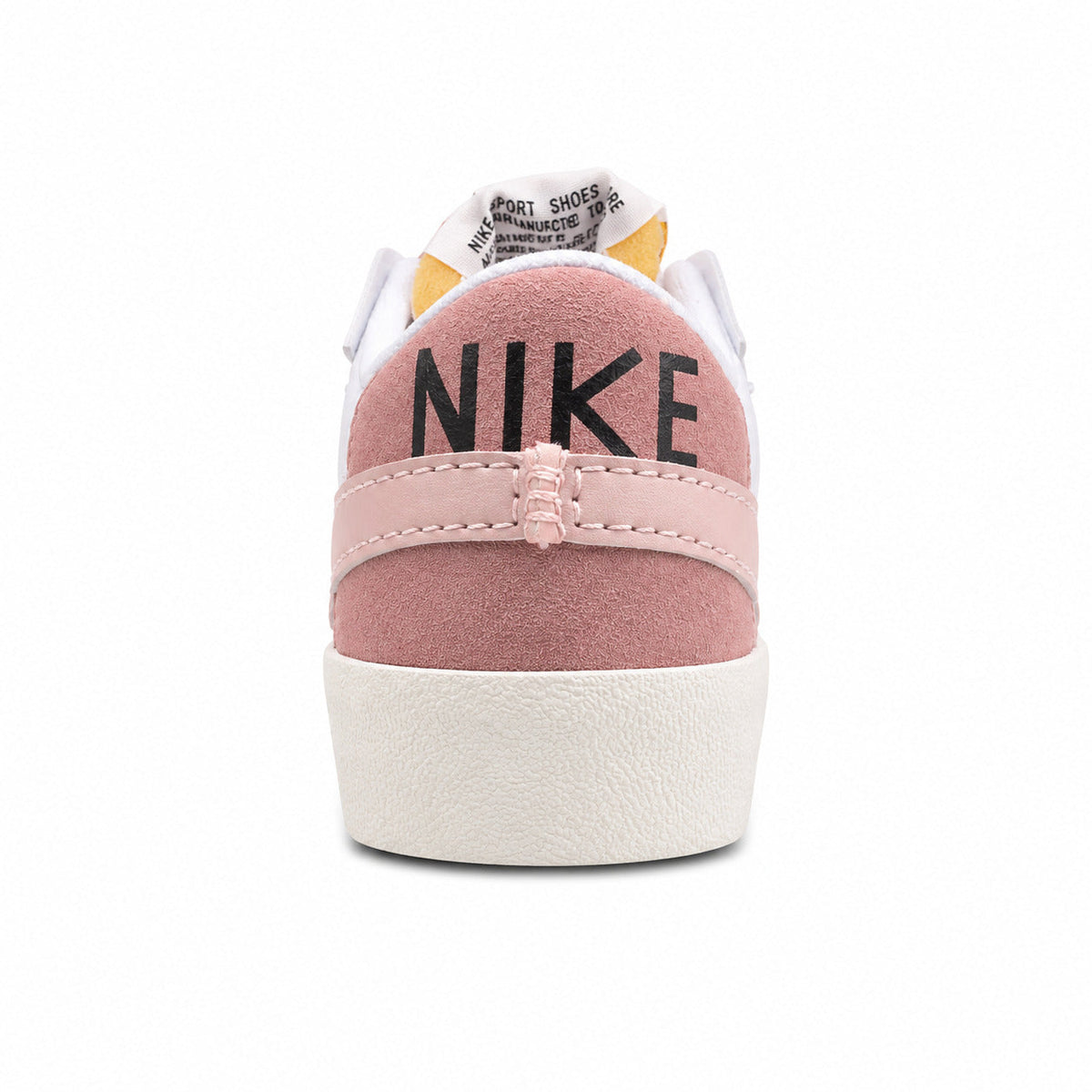 Nike Blazer Low 77 blanco rosa detalle talón Nike