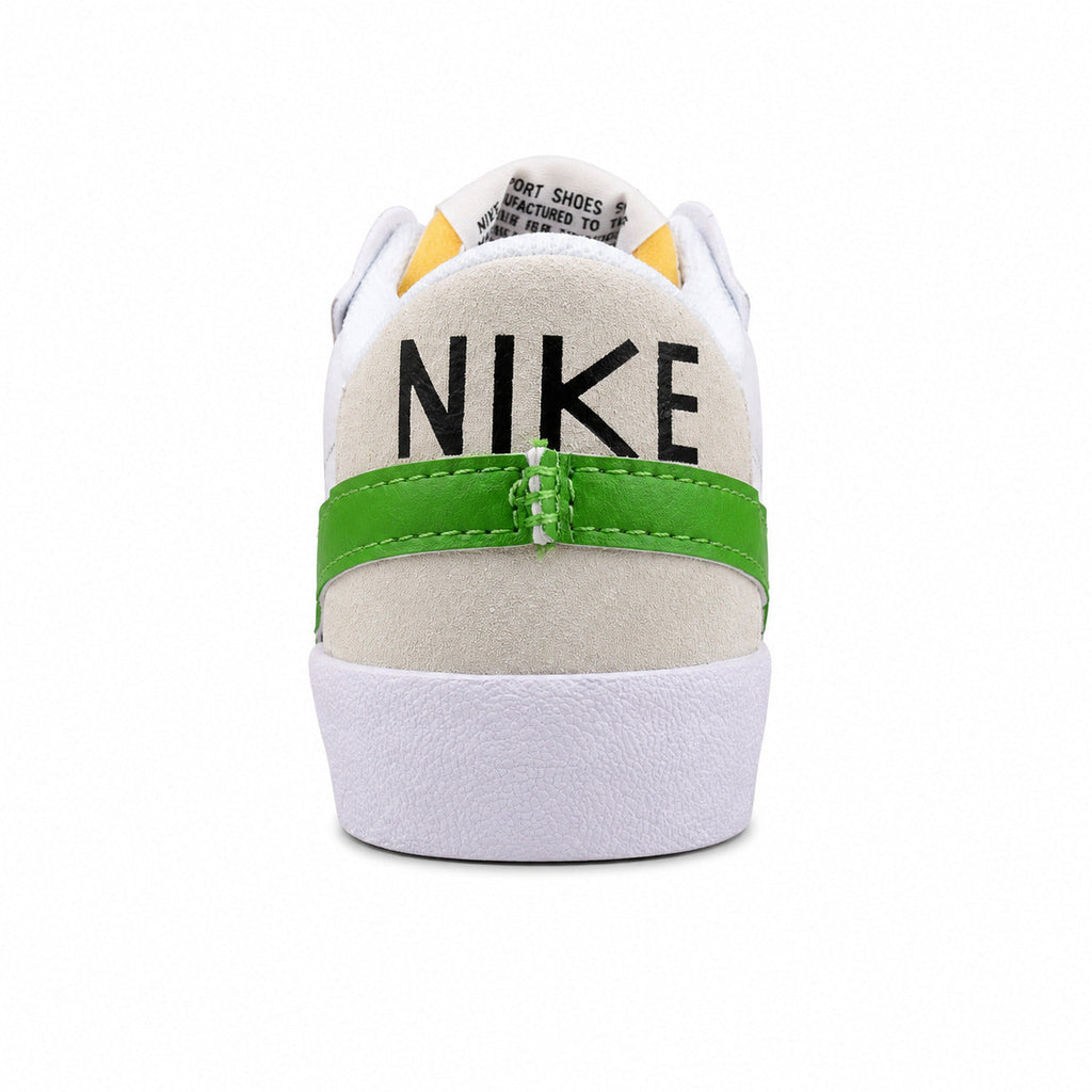 Nike Blazer Low 77 blanco verde detalle talón Nike