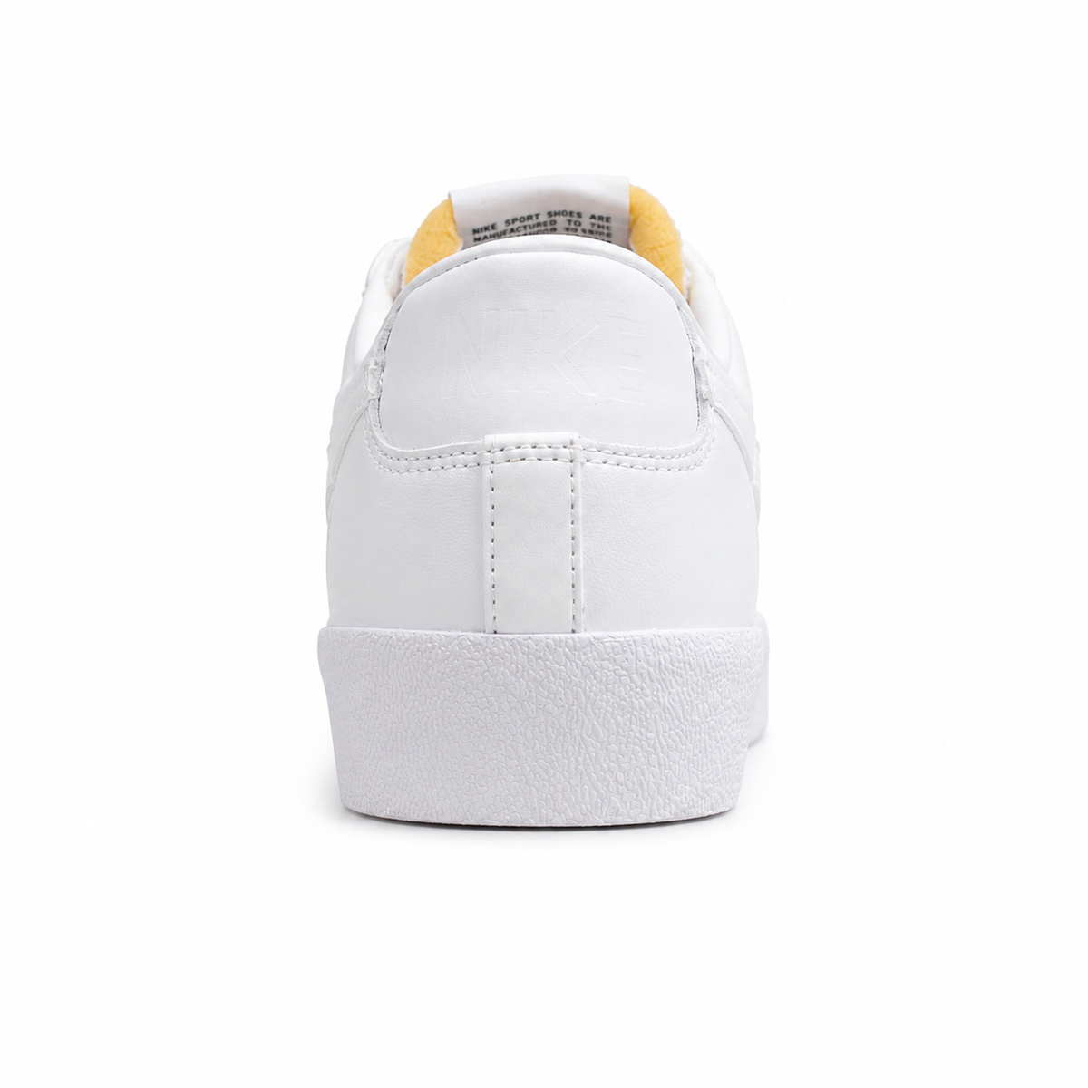 Nike Blazer Low 77 blanco vista trasera