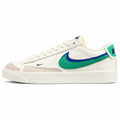 Nike Blazer Low 77 crema verde azul marino lateral izquierda