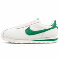 Nike Cortez blanco verde lateral izquierda
