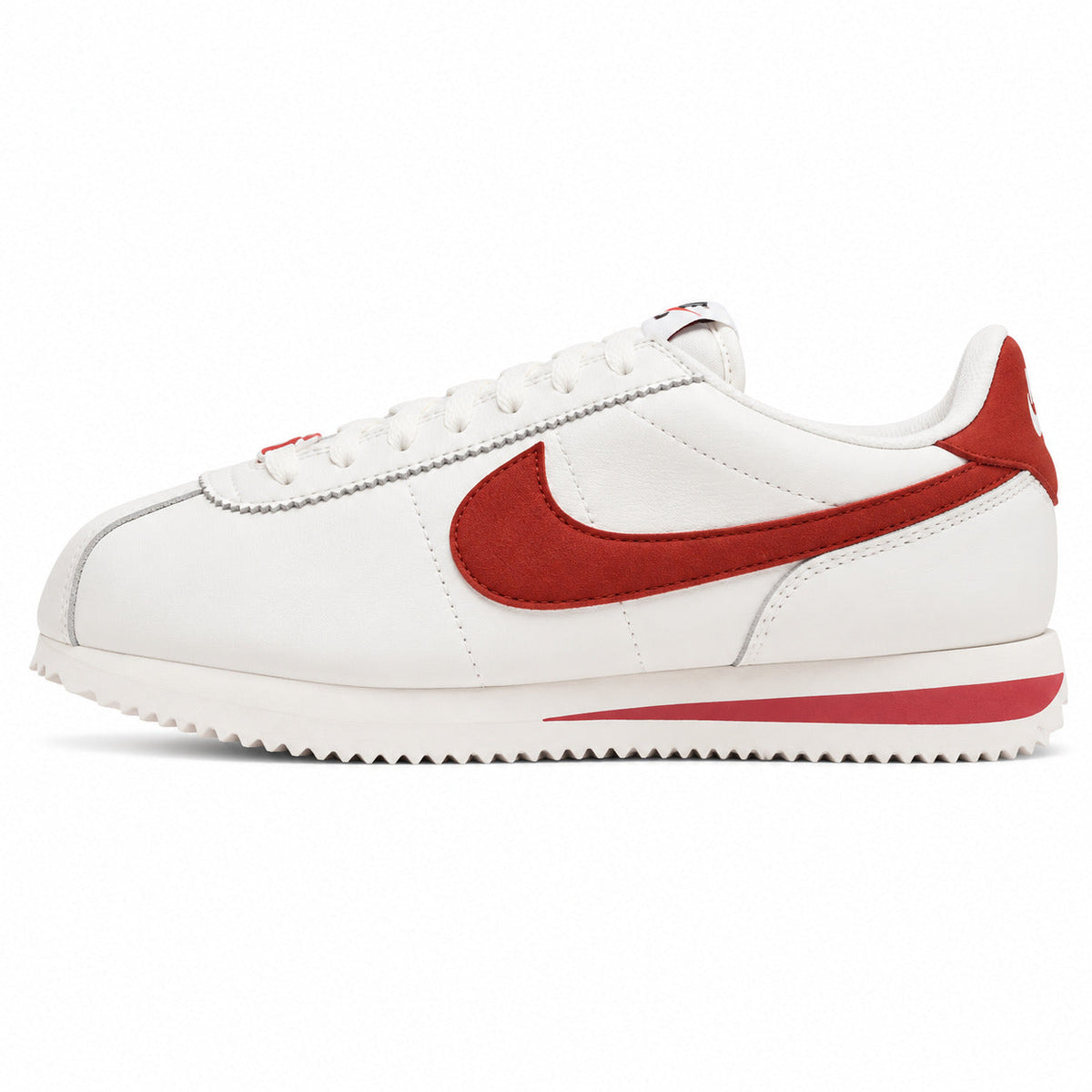 Nike Cortez Heart blanco rojo rosa lateral izquierda