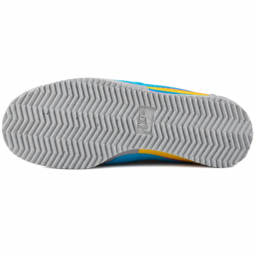 Nike Cortez SP x Union LA gris azul amarillo rosa suela gris speckle