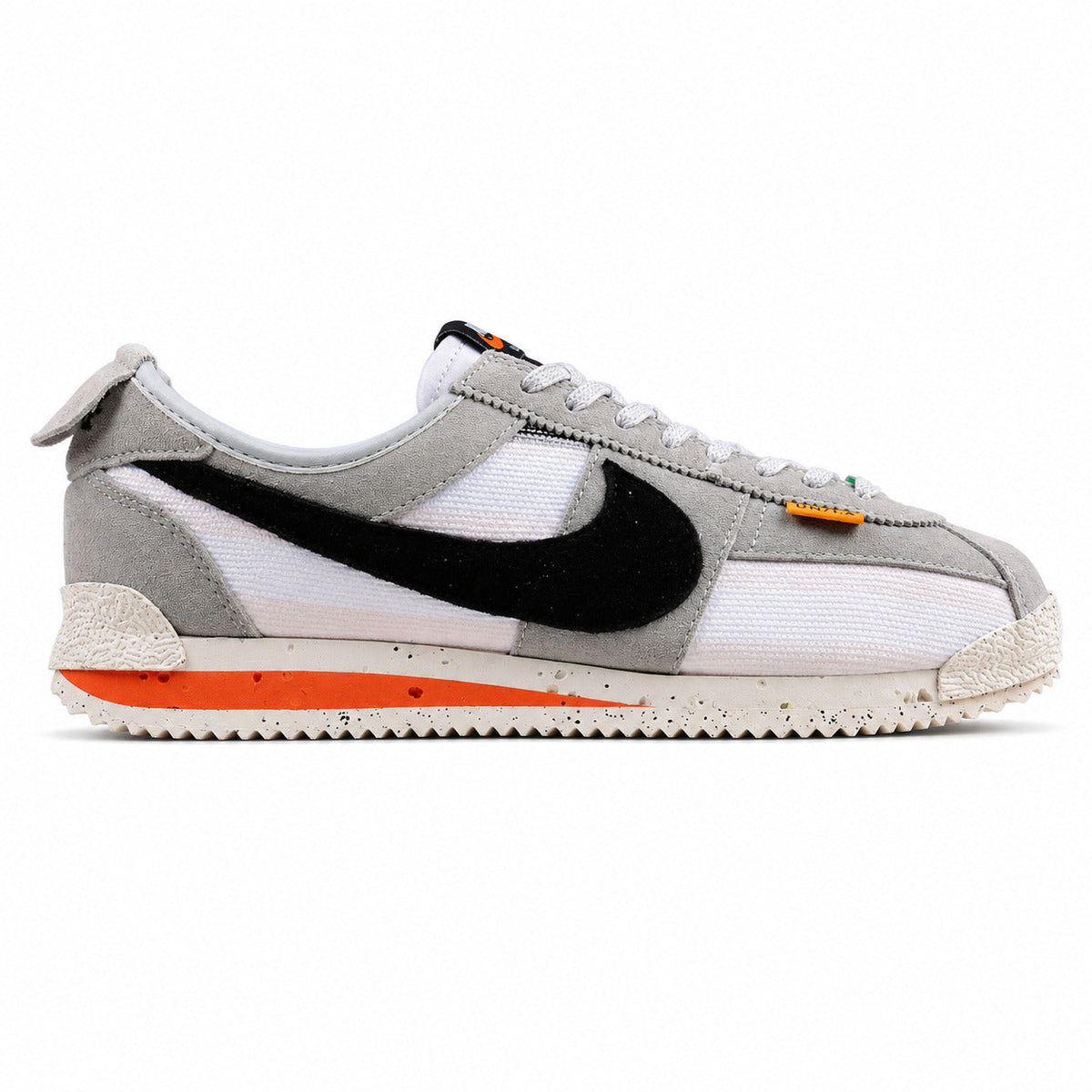 Nike Cortez SP x Union LA gris blanco negro lateral derecha