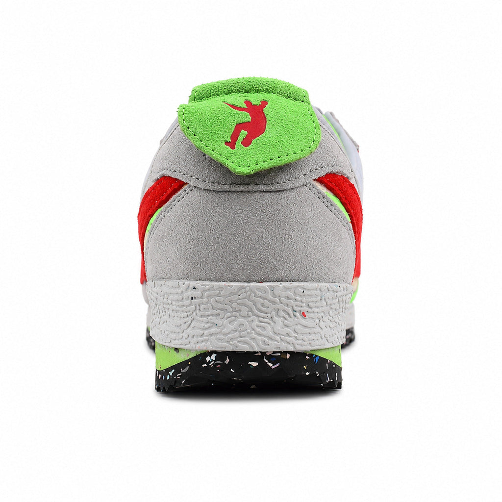 Nike Cortez SP x Union LA gris verde rojo detalle talón
