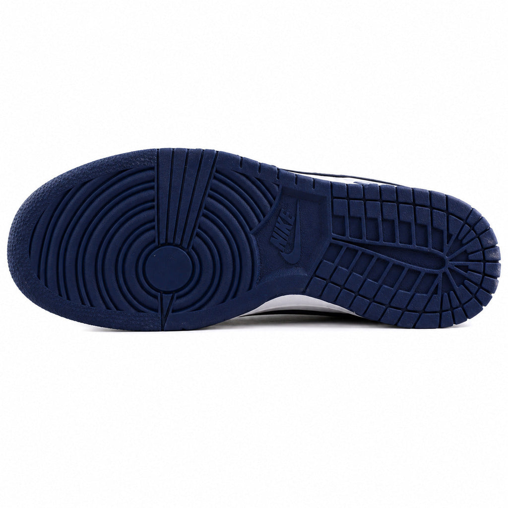 Nike Dunk Low blanco azul marino royal suela marino