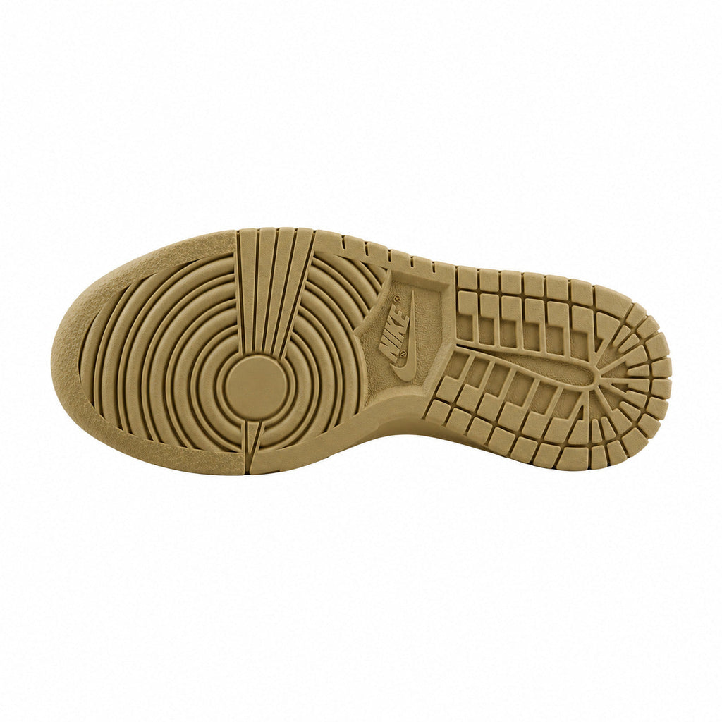 Nike Dunk Low blanco verde amarillo suela goma