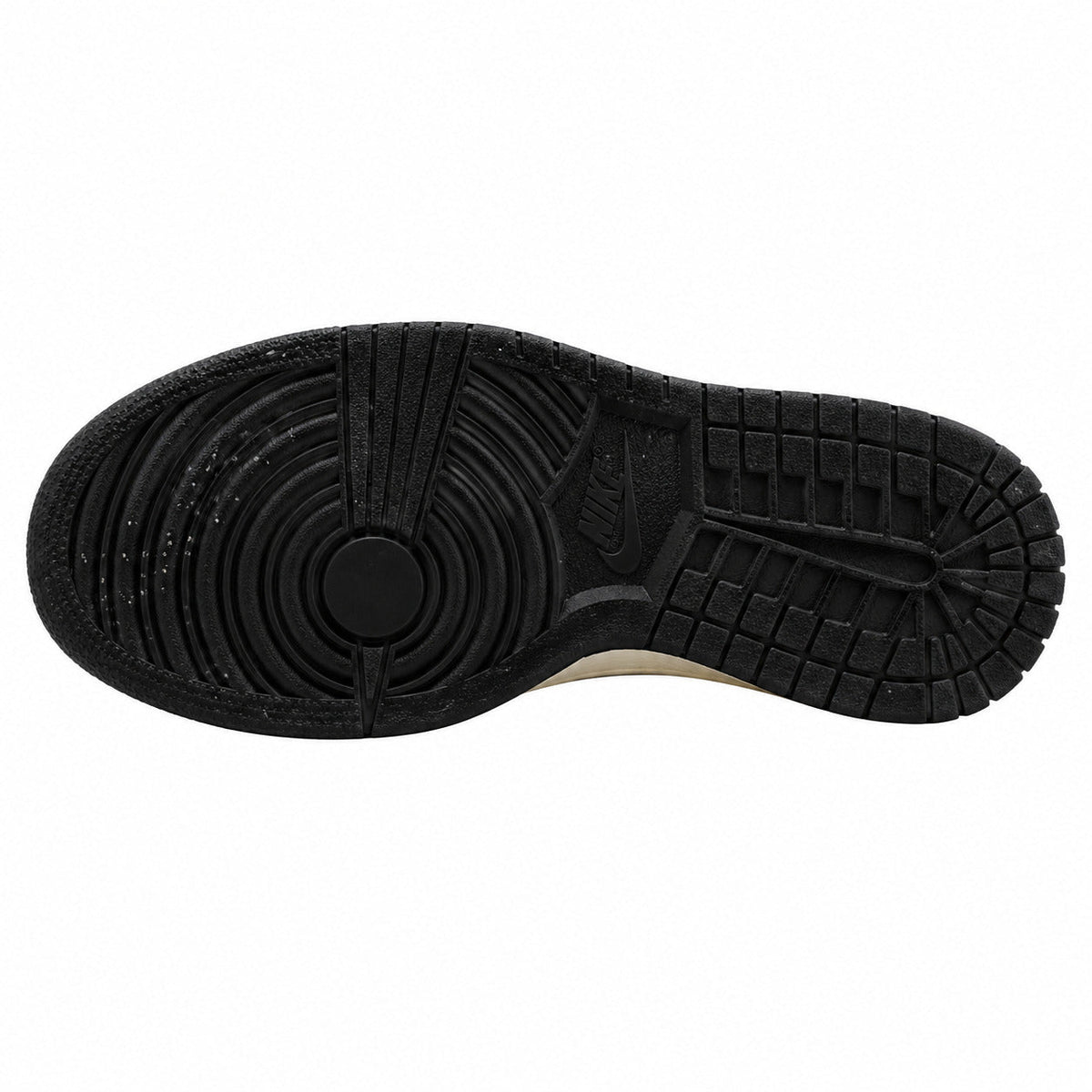 Nike Dunk Low crema negro rosa pastel suela negra