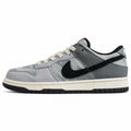 Nike Dunk Low gris off noir estampado animal lateral izquierda
