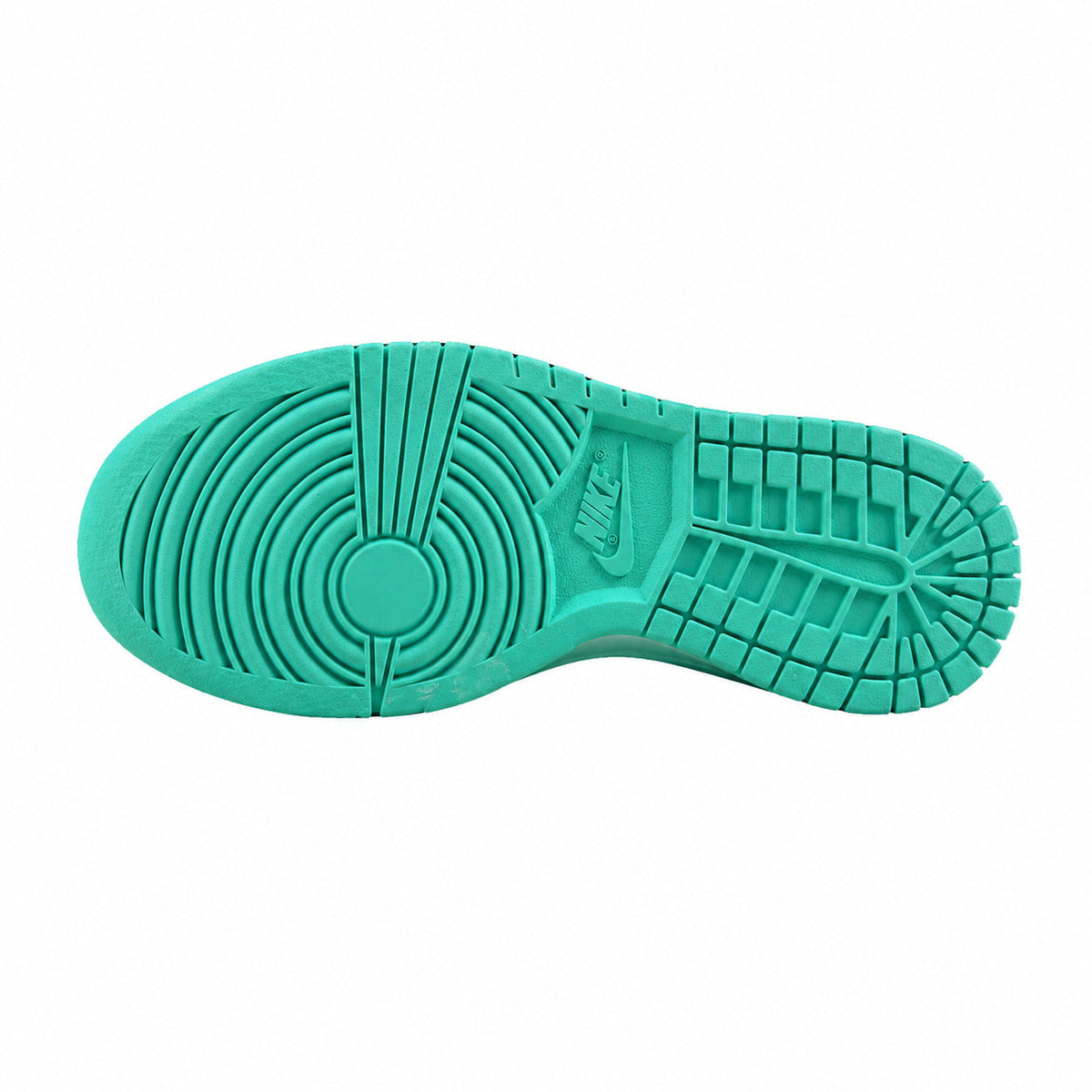 Nike Dunk Low Miami Dolphins blanco turquesa naranja suela turquesa