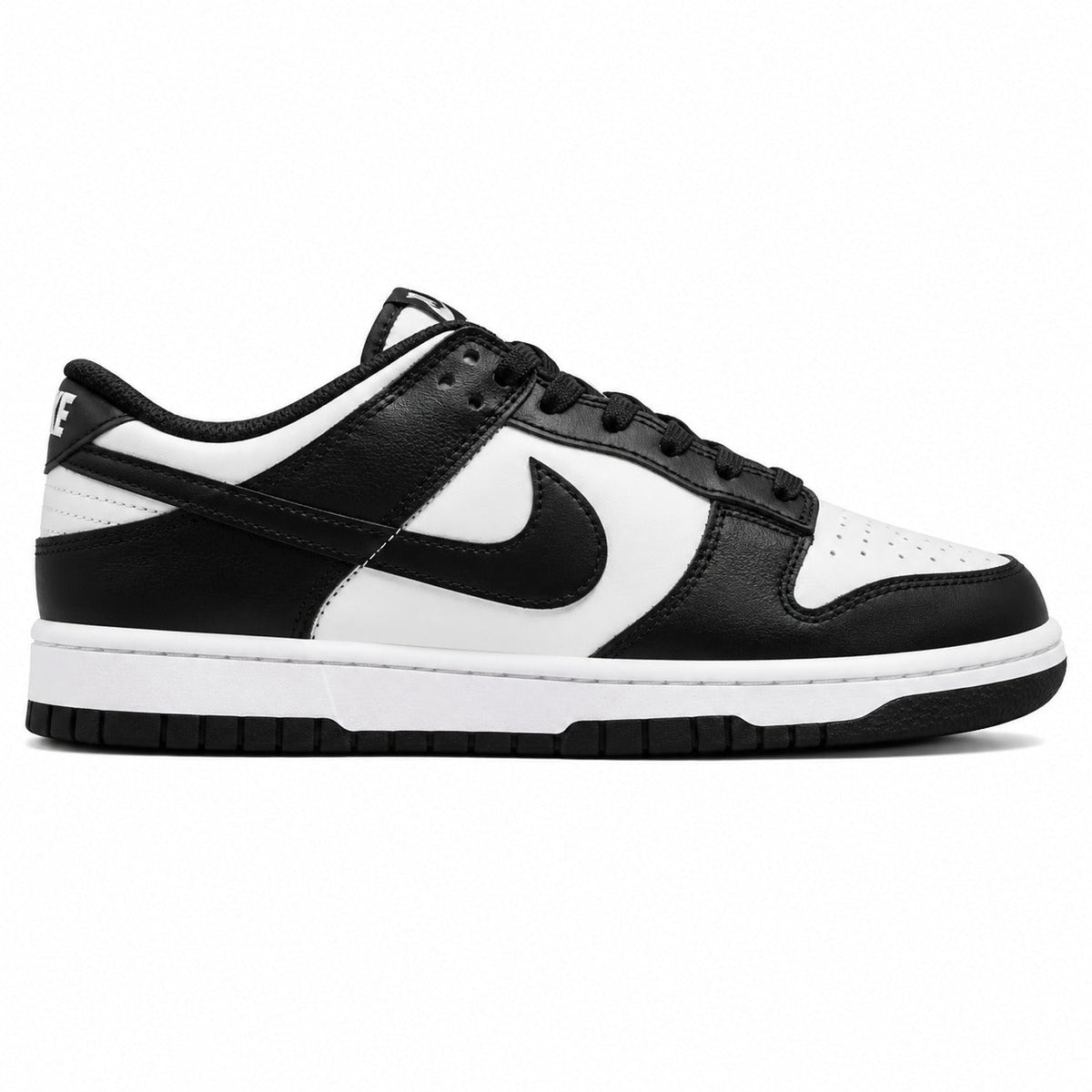 Nike Dunk Low Panda blanco negro lateral derecha